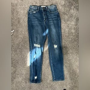 Flying Monkey Distressed Skinny Jeans